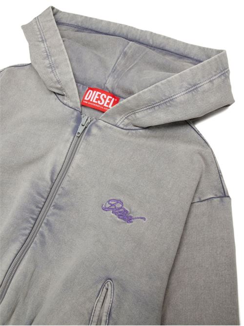 Felpa bambina Diesel grigia DIESEL KIDS | J02616KYA0SK917